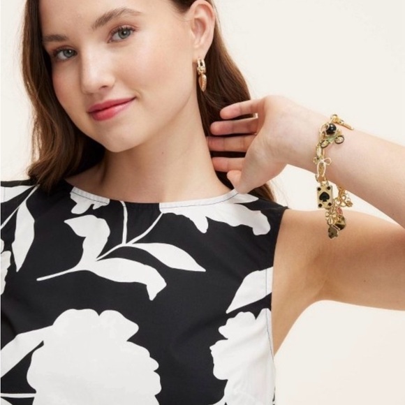 Kate Spade x Target NIB Mixed Novelty Chunky Charm Bracelet - Picture 10 of 13